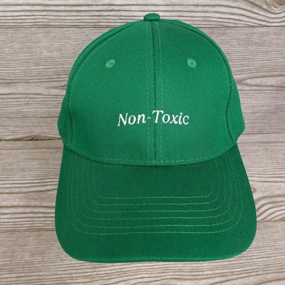Non-Toxic Hat Cap Strap Back Embroidered Slogan Mens Funny Novelty Humor Dad Gif